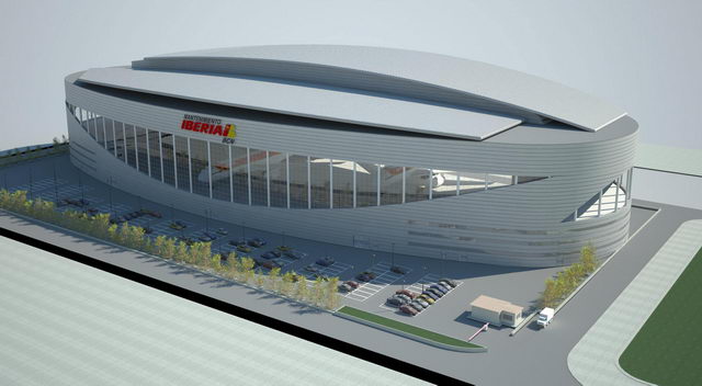 Futuro hangar de Iberia en el aeropuerto del Prat (Barcelona)